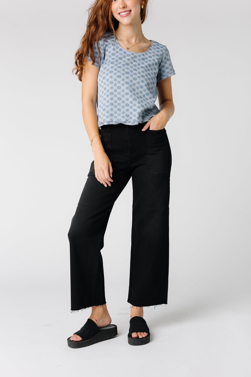 Jeans larges utilitaires HR