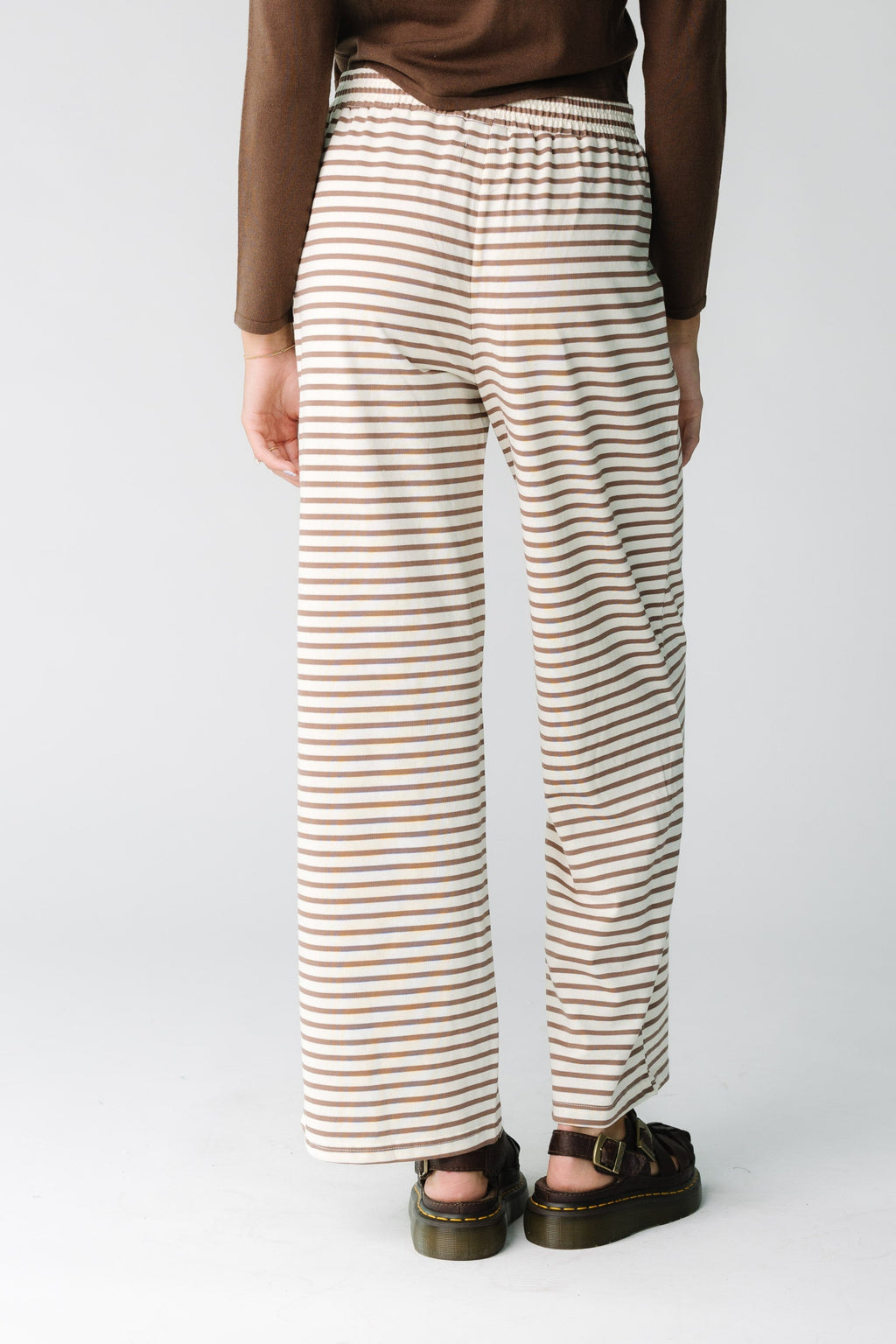 Pantalons à rayures à porter toute la journée