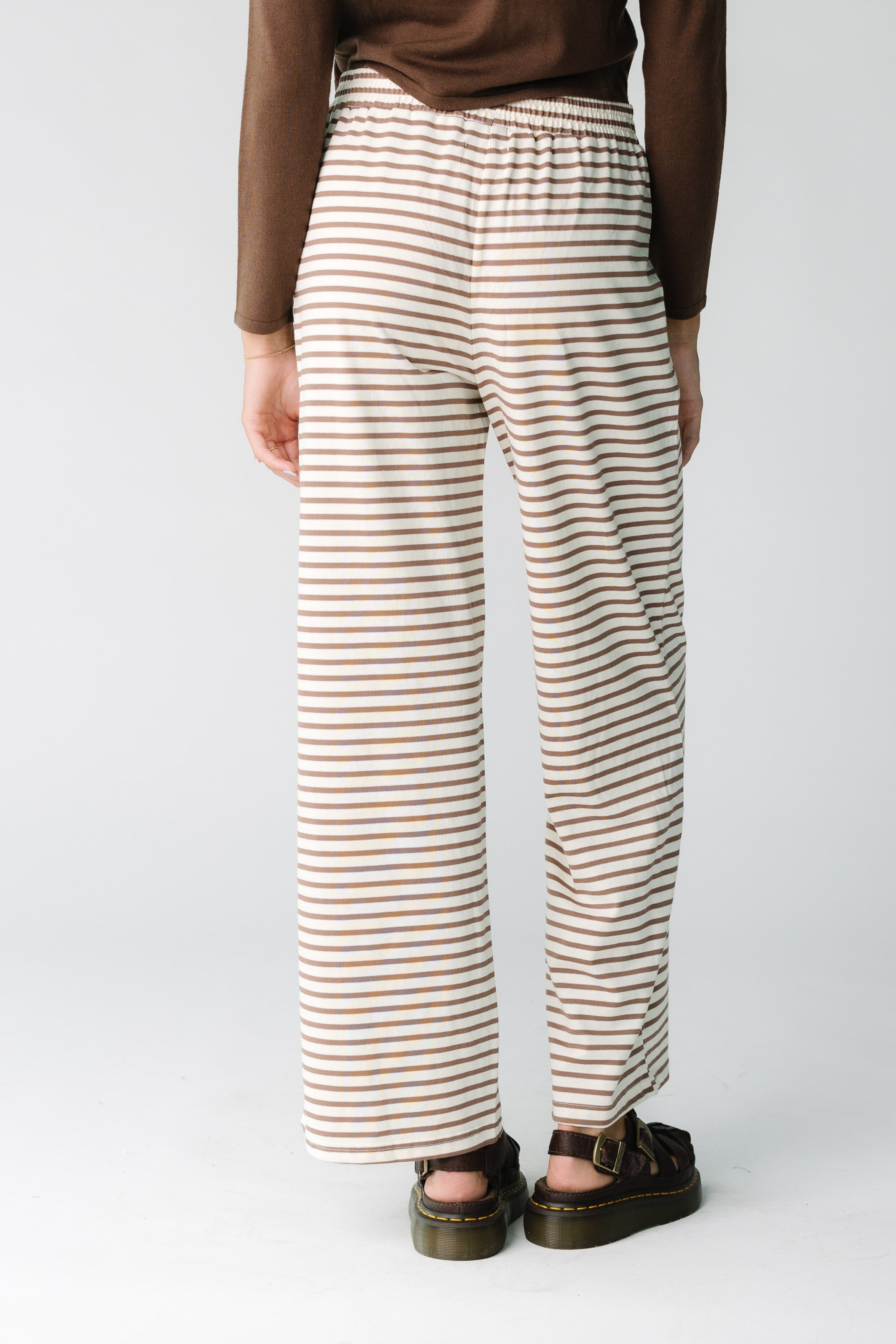 Pantalons à rayures à porter toute la journée