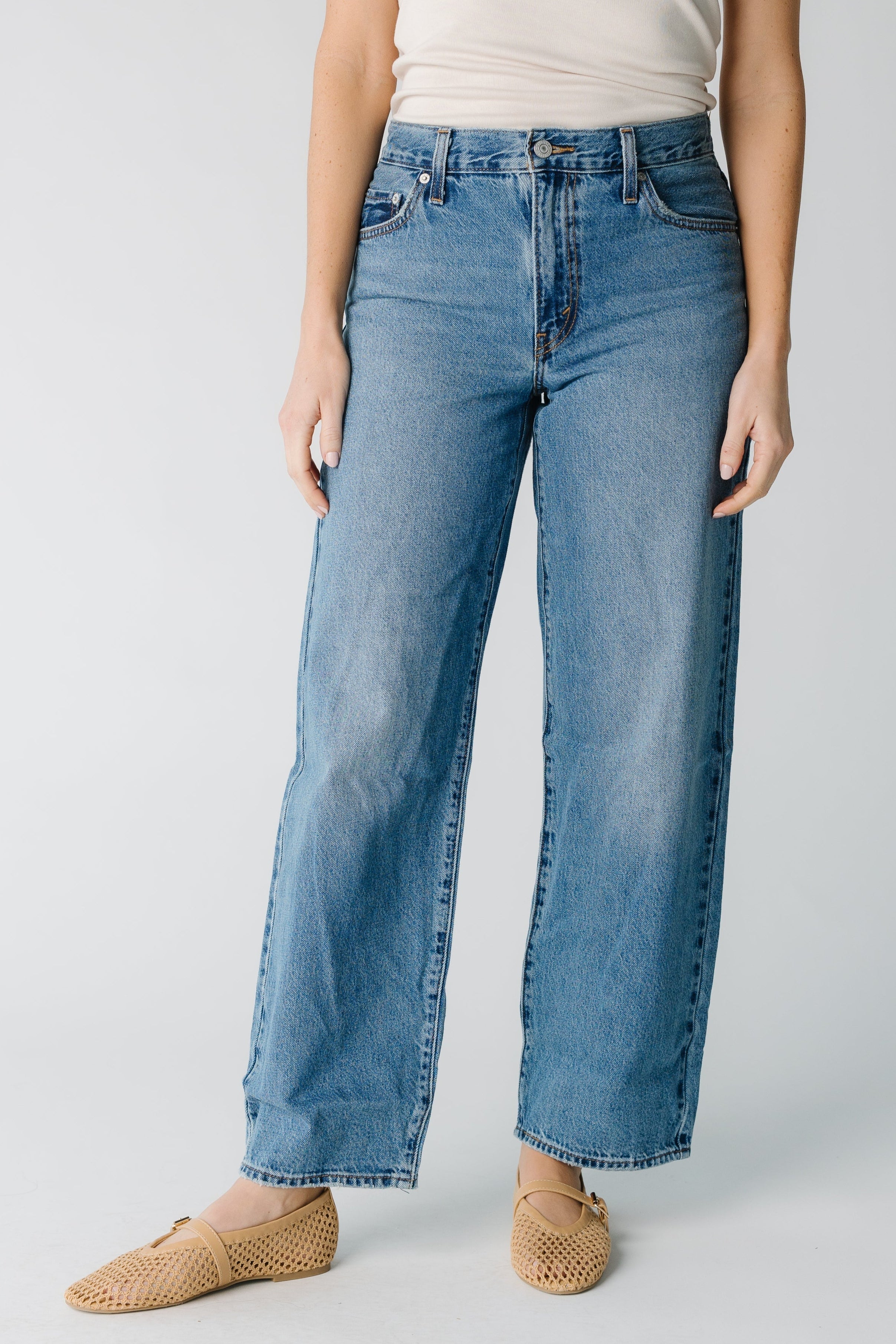 Levi Baggy Dad en jean