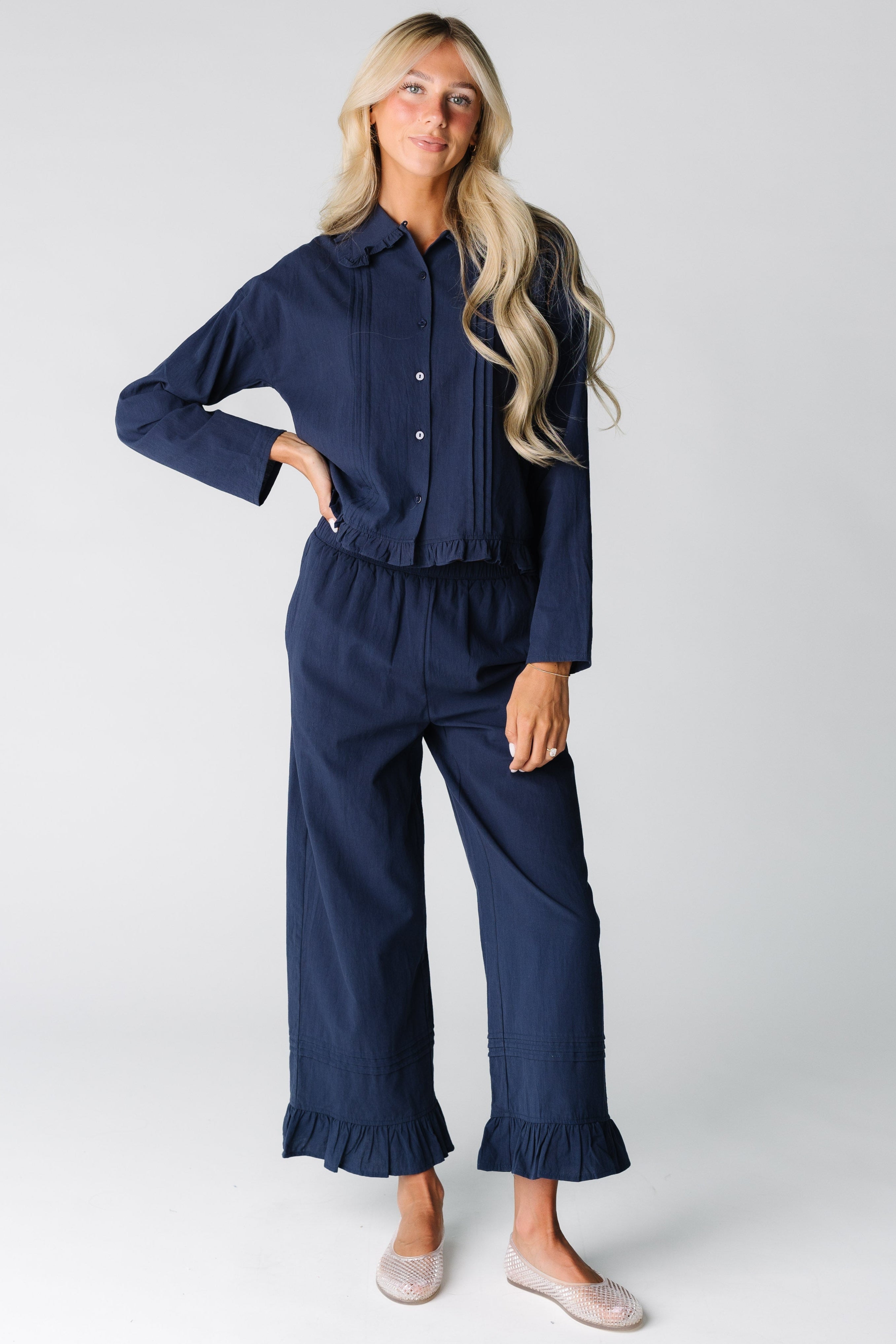 Pantalon à volants "After Midnight"