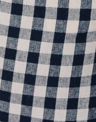 Pantalons de voyage à carreaux Gingham