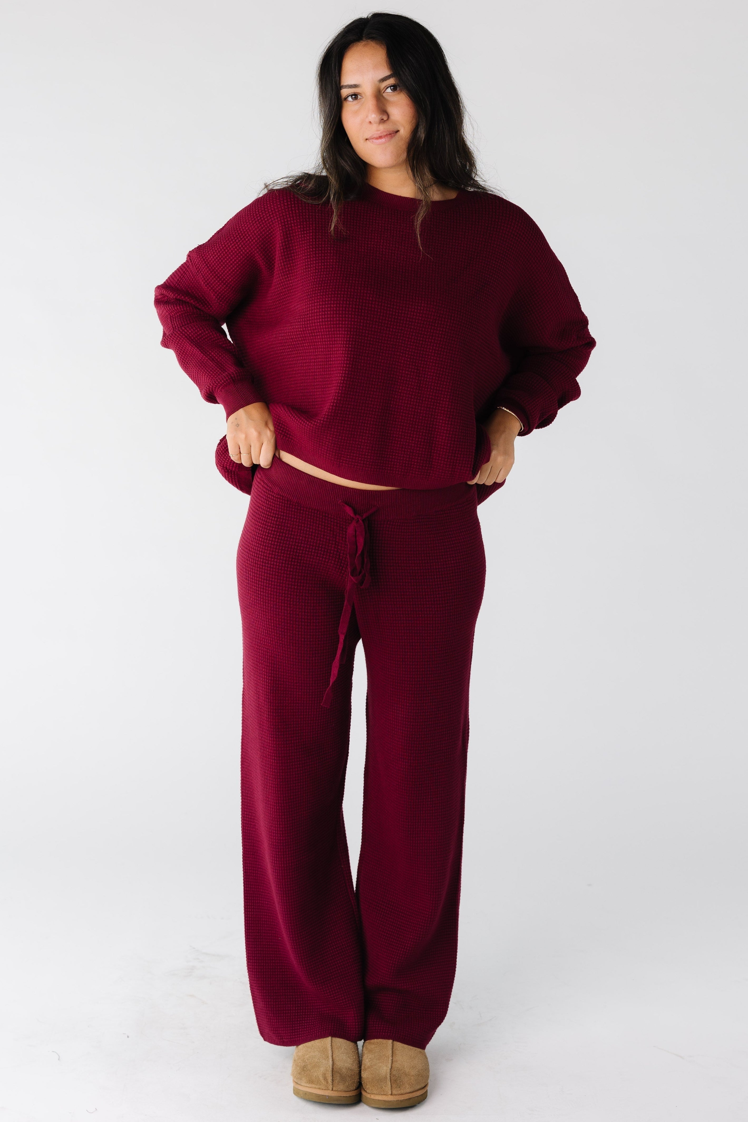 Ensemble pantalon et pull "Pour s'amuser"