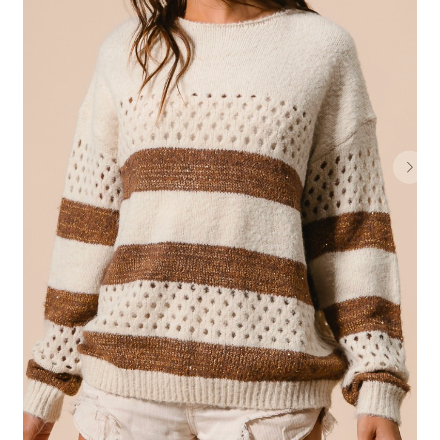 Pull à rayures